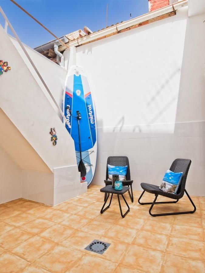 Вілла Casa En La Playa Valencia El Perello Mareny Barraquetas Екстер'єр фото